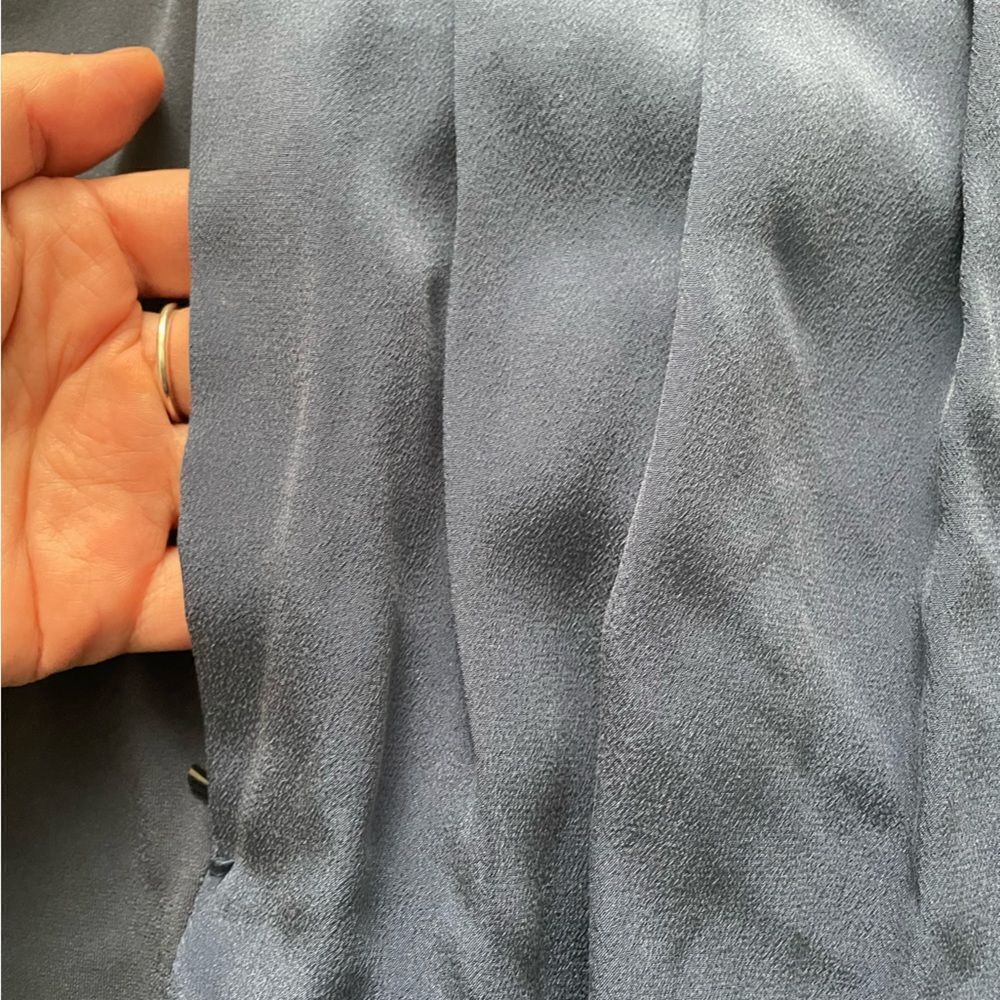 Ellie Tahari blue skirt size L - Picture 5 of 6